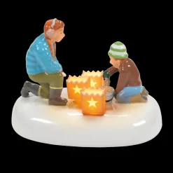 Department 56 Snow Village Christmas Eve Preparations Figure 6009703 Sale