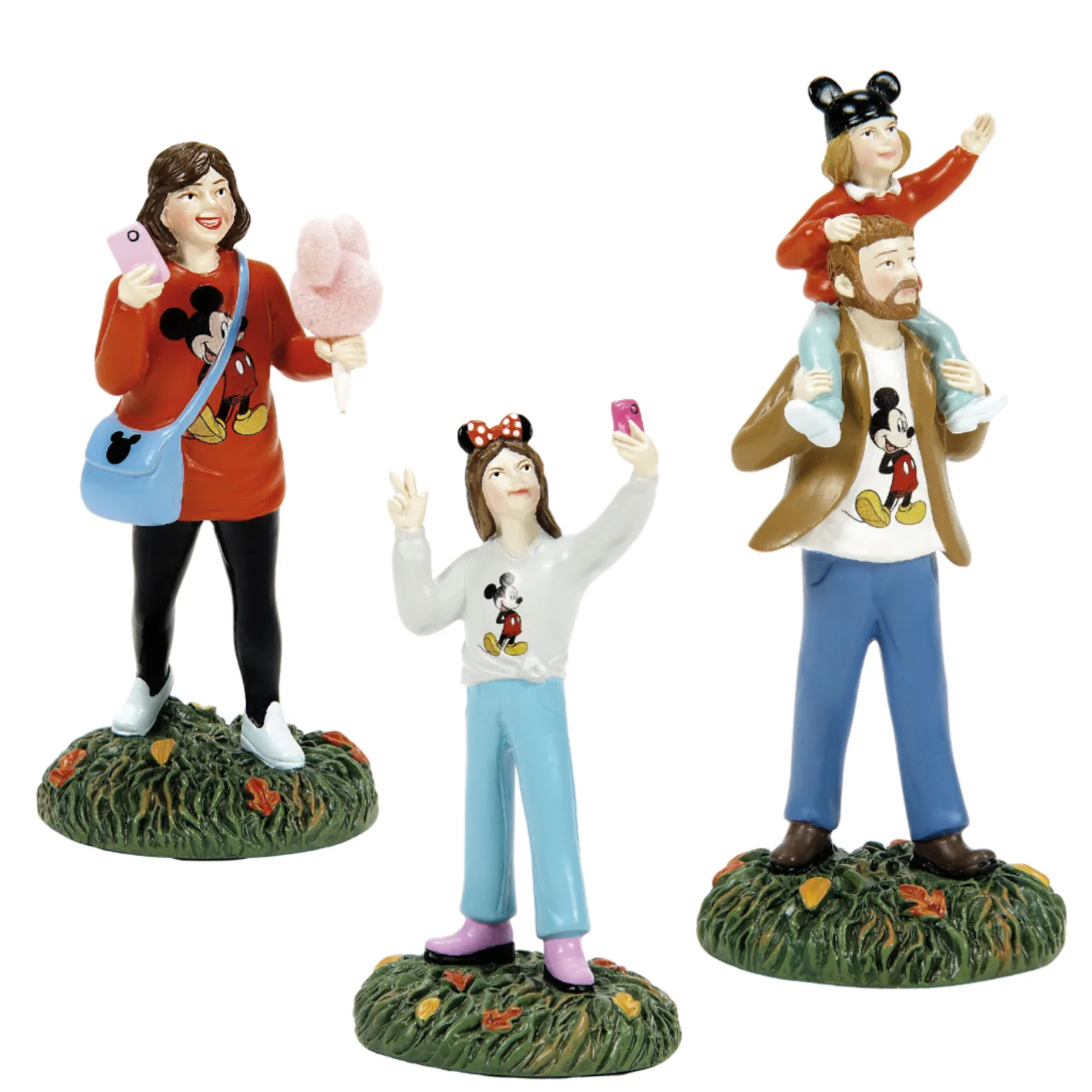 Department 56 Snow Village Halloween Visiting The Park Disney Figure 6014559