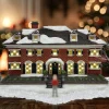 Department 56 Snow Village Home Alone Village The McCallister Home 6015662 Hot