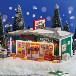 Department 56 Snow Village Jackson & Son's Hardware 6013447 Sale