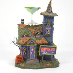Department 56 Snow Village Halloween Monstertini's Nightclub Building 6013602