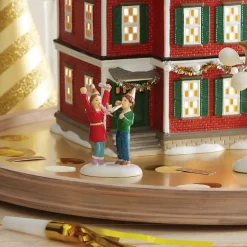 Department 56 Snow Village We Made It Until Midnight Figure 6011425 Hot