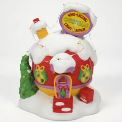 Department 56 The Grinch Village Who-Lectric Xmas Light Repair Building 6013020 Discount