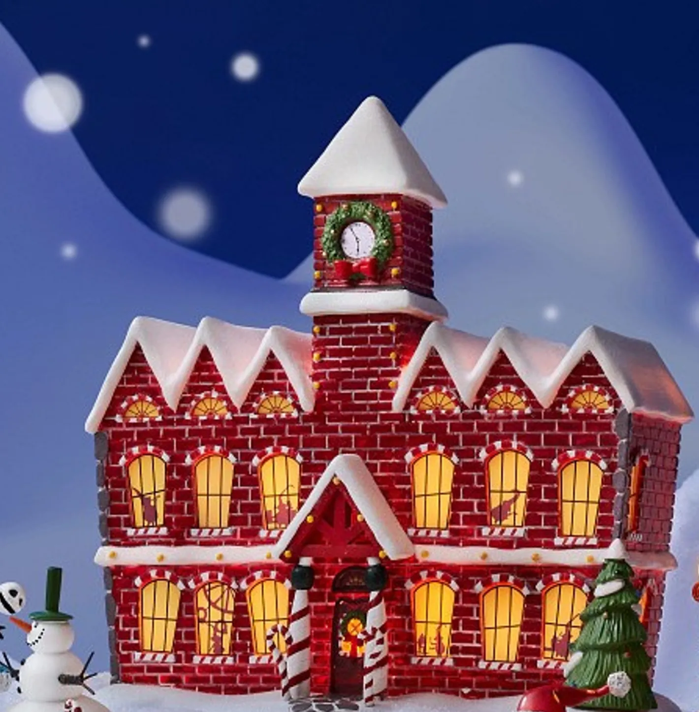 Department 56 The Nightmare Before Christmas Village Santa's Workshop 6007739 Best