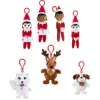 Elf on The Shelf Plushee Pals Mini Clip-Ons Dog Fox Reindeer Girl or Boy Discount