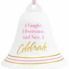 Hallmark 2.5" Cancer Bell Christmas Ornament 1HGO2825 Online