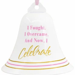 Hallmark 2.5" Cancer Bell Christmas Ornament 1HGO2825 Online