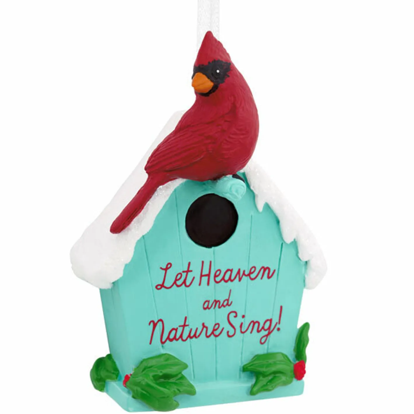 Hallmark 3.5" DaySpring Bird House Christmas Ornament 1HGO2847 New