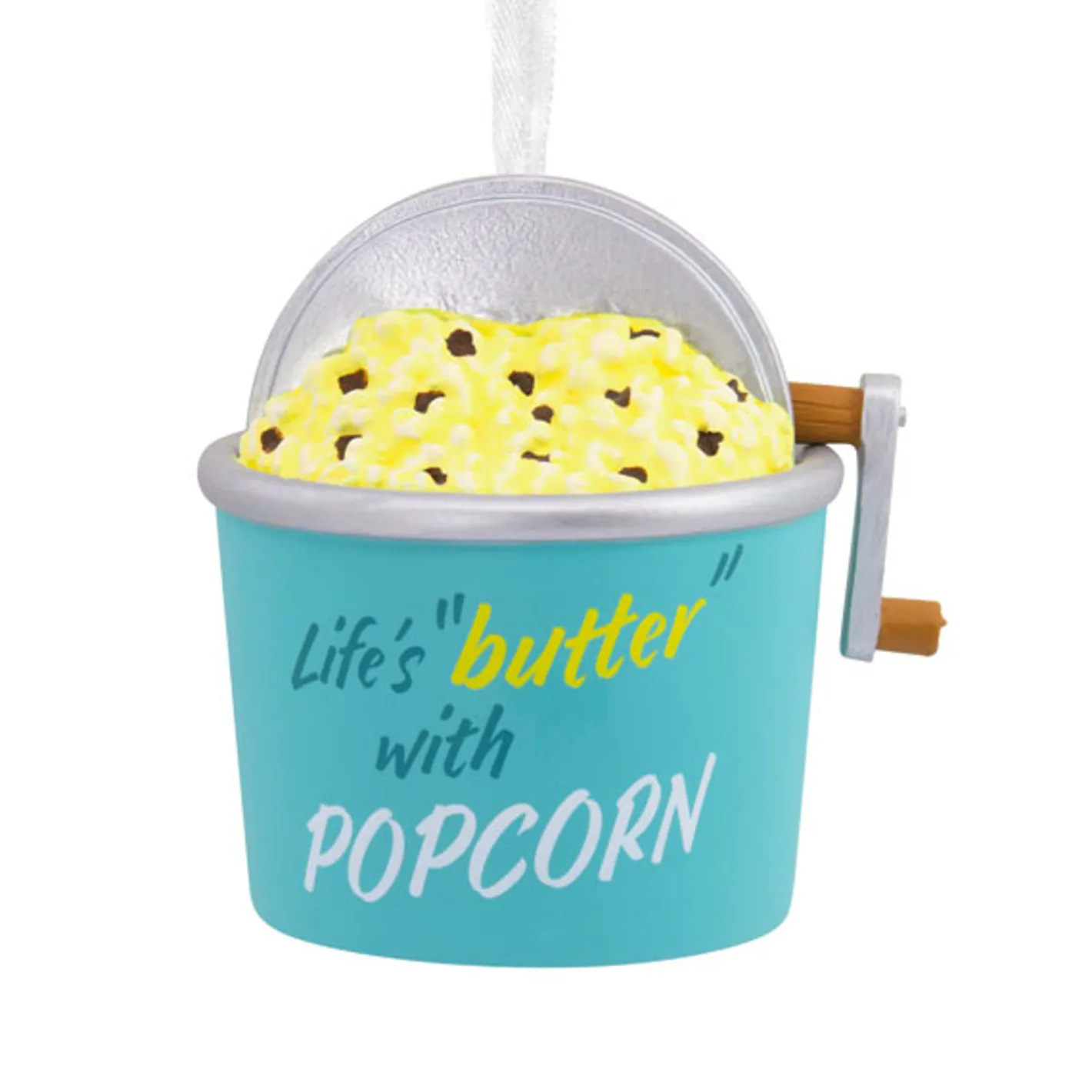 Hallmark 2.5" Popcorn Machine Christmas Ornament 1HGO2994 Outlet