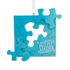 Hallmark 3" Puzzle Master Christmas Ornament 1HGO2995 Sale