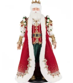 Katherines Collection Katherine's Christmas 36.25" Royal Christmas Ball King Christian Claus of the North Pole Doll 28-528800
