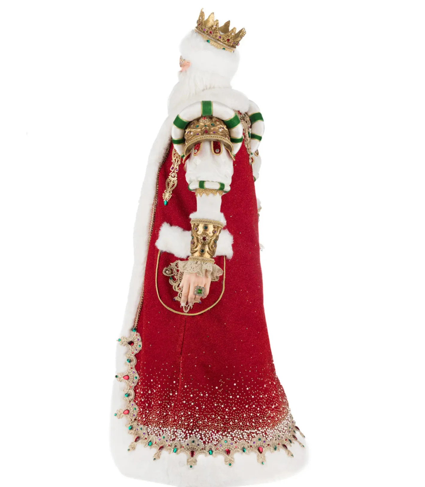 Katherines Collection Katherine's Christmas 36.25" Royal Christmas Ball King Christian Claus of the North Pole Doll 28-528800