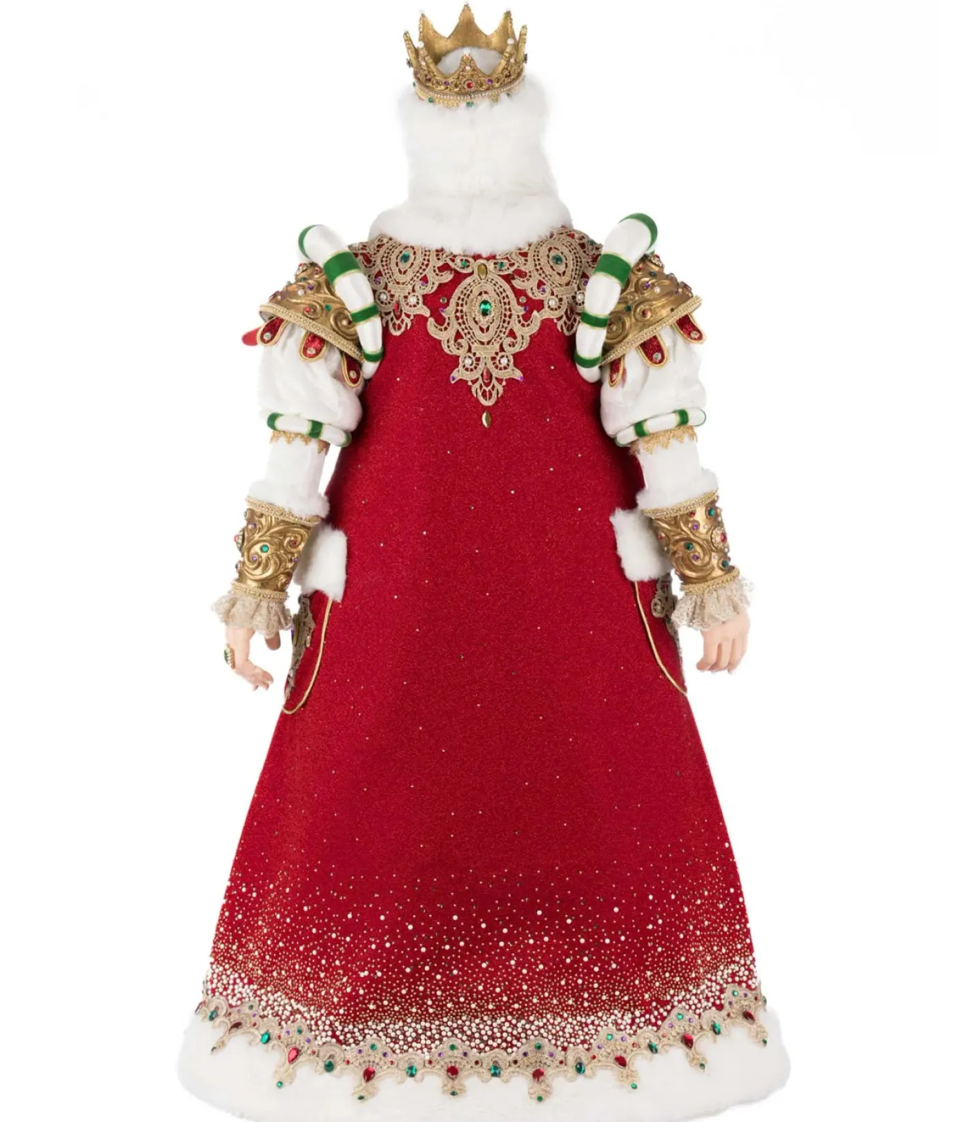 Katherines Collection Katherine's Christmas 36.25" Royal Christmas Ball King Christian Claus of the North Pole Doll 28-528800