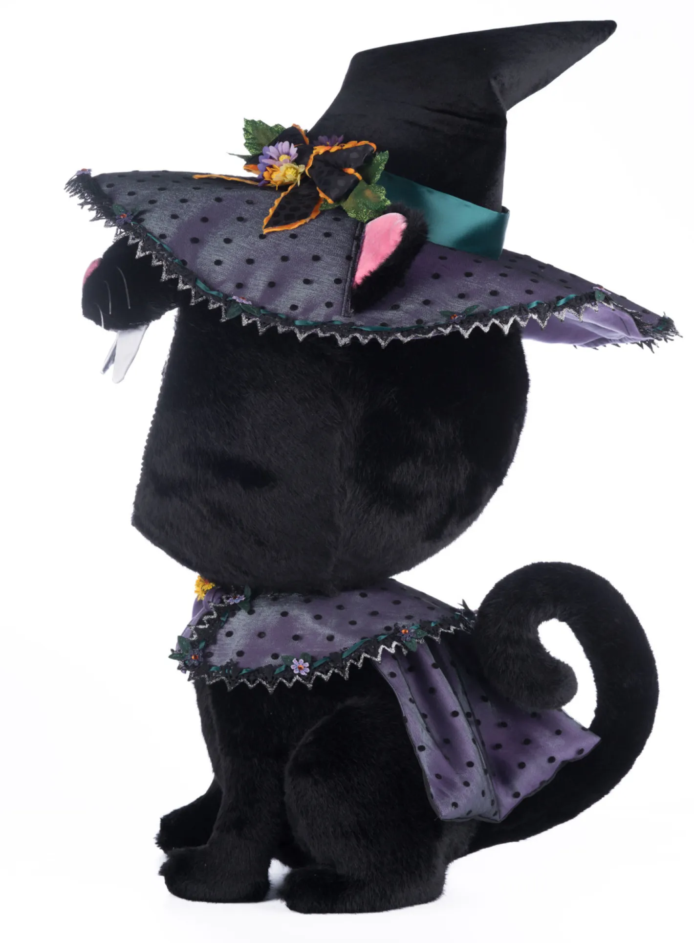 Katherines Collection Katherine's Collection 32" Black Cat Candy Container Halloween Decor 28-428189