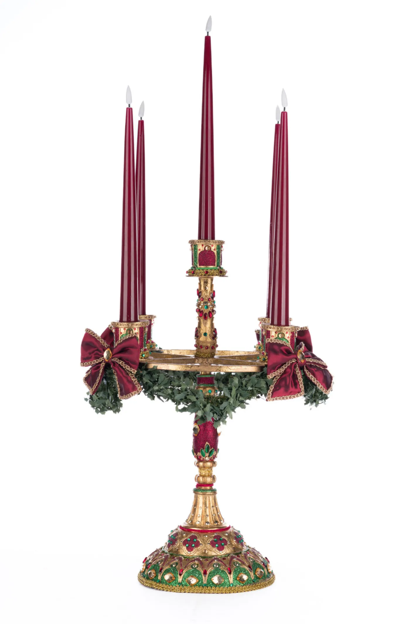 Katherines Collection Katherine's Collection 31" Christmas Castle Candelabra 28-428252 Discount