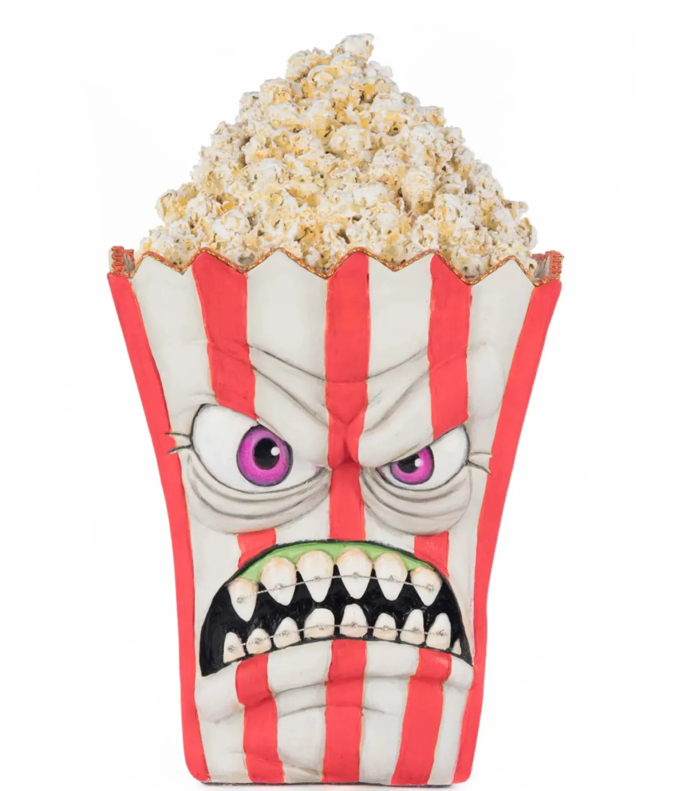 Katherines Collection Katherine's Collection 14" Cranky Kernels Popcorn Bag Candy Container Halloween Decoration 28-528656 Clearance