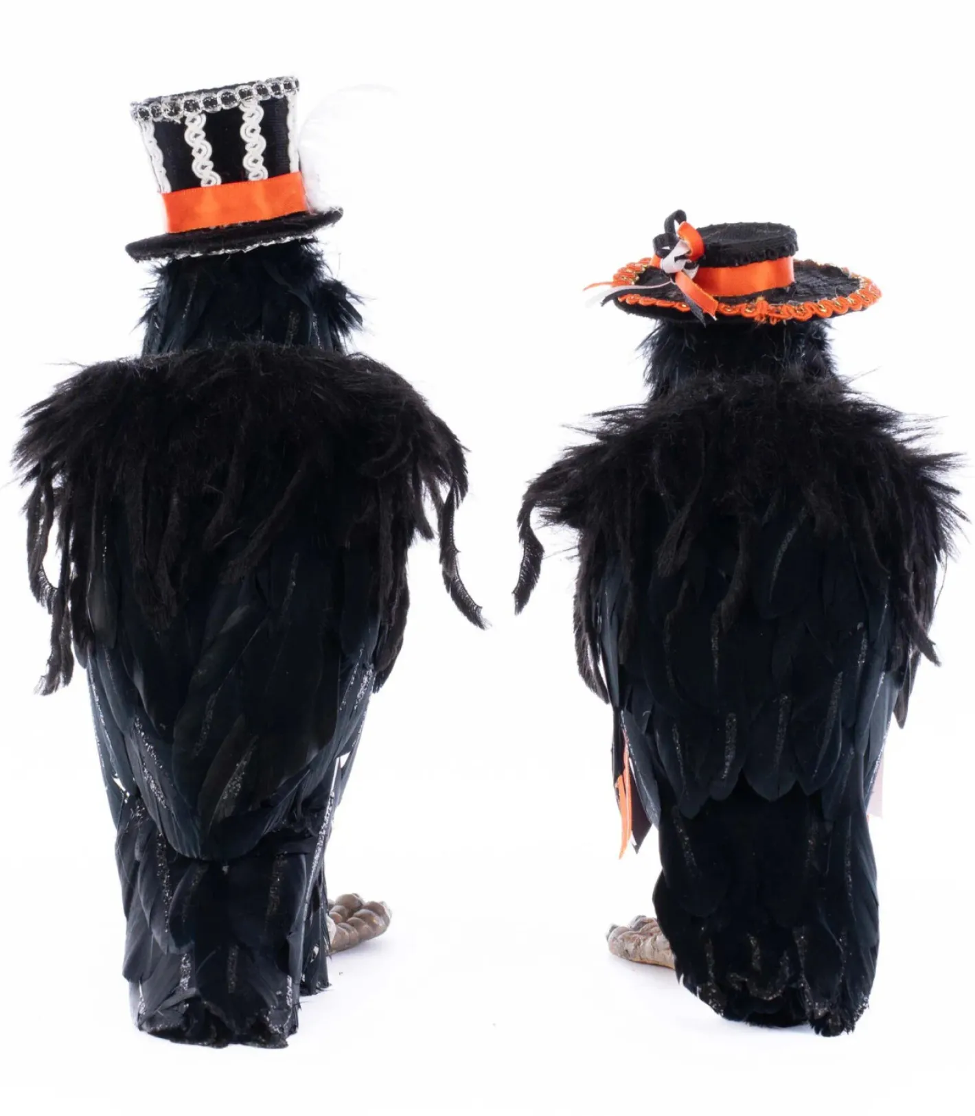 Katherines Collection Katherine's Collection 9.5" Edgar Allen and Poe the Crows Halloween Collection 28-528647 New