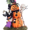 Katherines Collection Katherine's Collection 13.25" Ghouls Building Pumpkin Man Halloween Decoration 28-528654 New