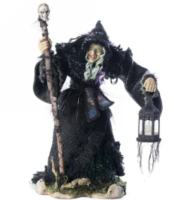 Katherines Collection Katherine's Collection 15.5" Grizelda Grimm Witch Tabletop Halloween Decoration 28-528628 Outlet