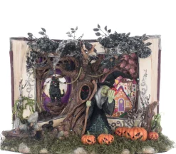 Katherines Collection Katherine's Collection 14.5" Grimm Haunted Story Book Halloween Decoration 28-528615 Hot