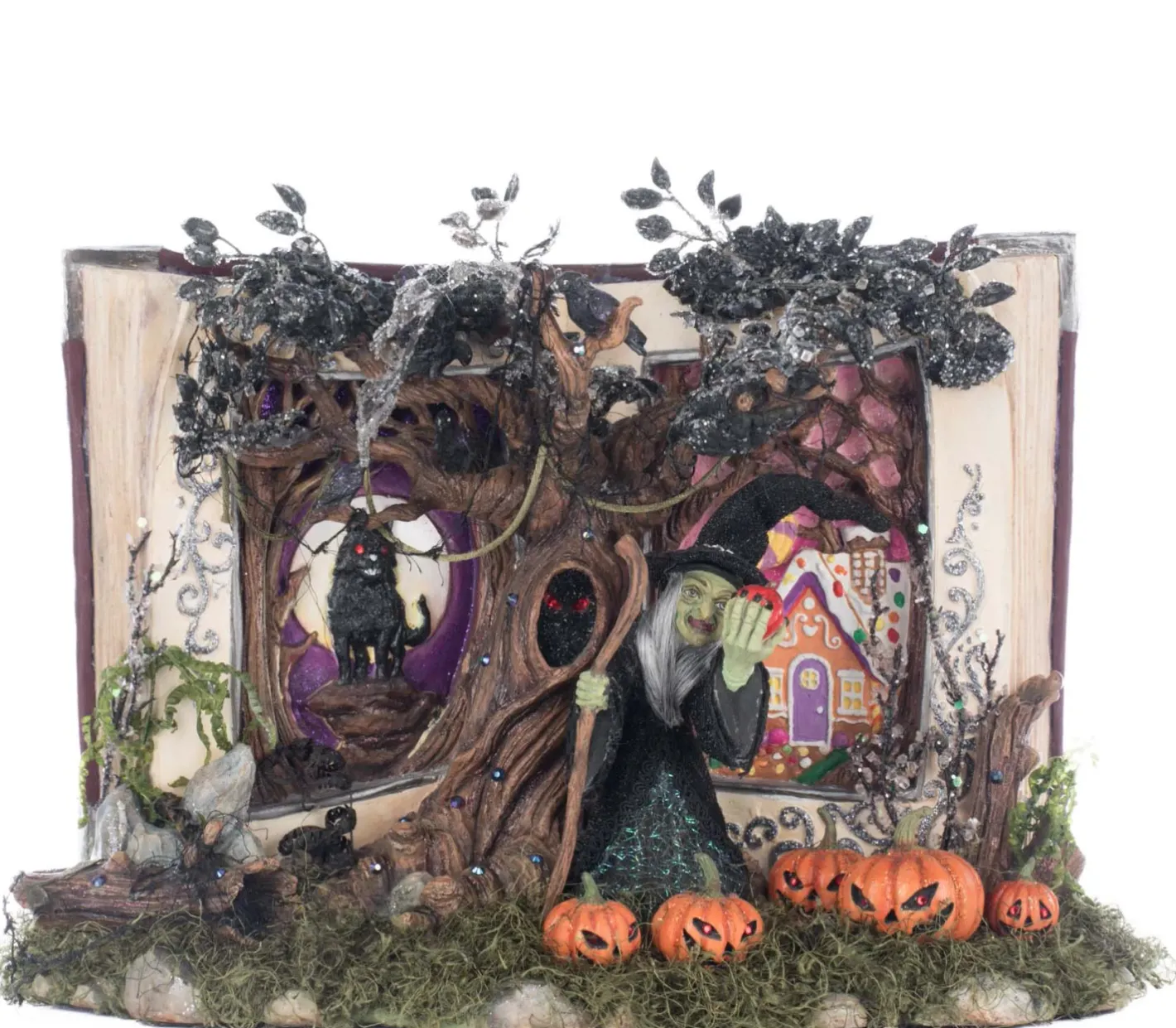Katherines Collection Katherine's Collection 14.5" Grimm Haunted Story Book Halloween Decoration 28-528615 Hot