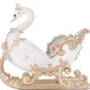 Katherines Collection Katherine's Collection 21" Joyeux Noel Swan Sleigh Christmas Decoration 28-528846 New