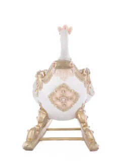 Katherines Collection Katherine's Collection 21" Joyeux Noel Swan Sleigh Christmas Decoration 28-528846 New
