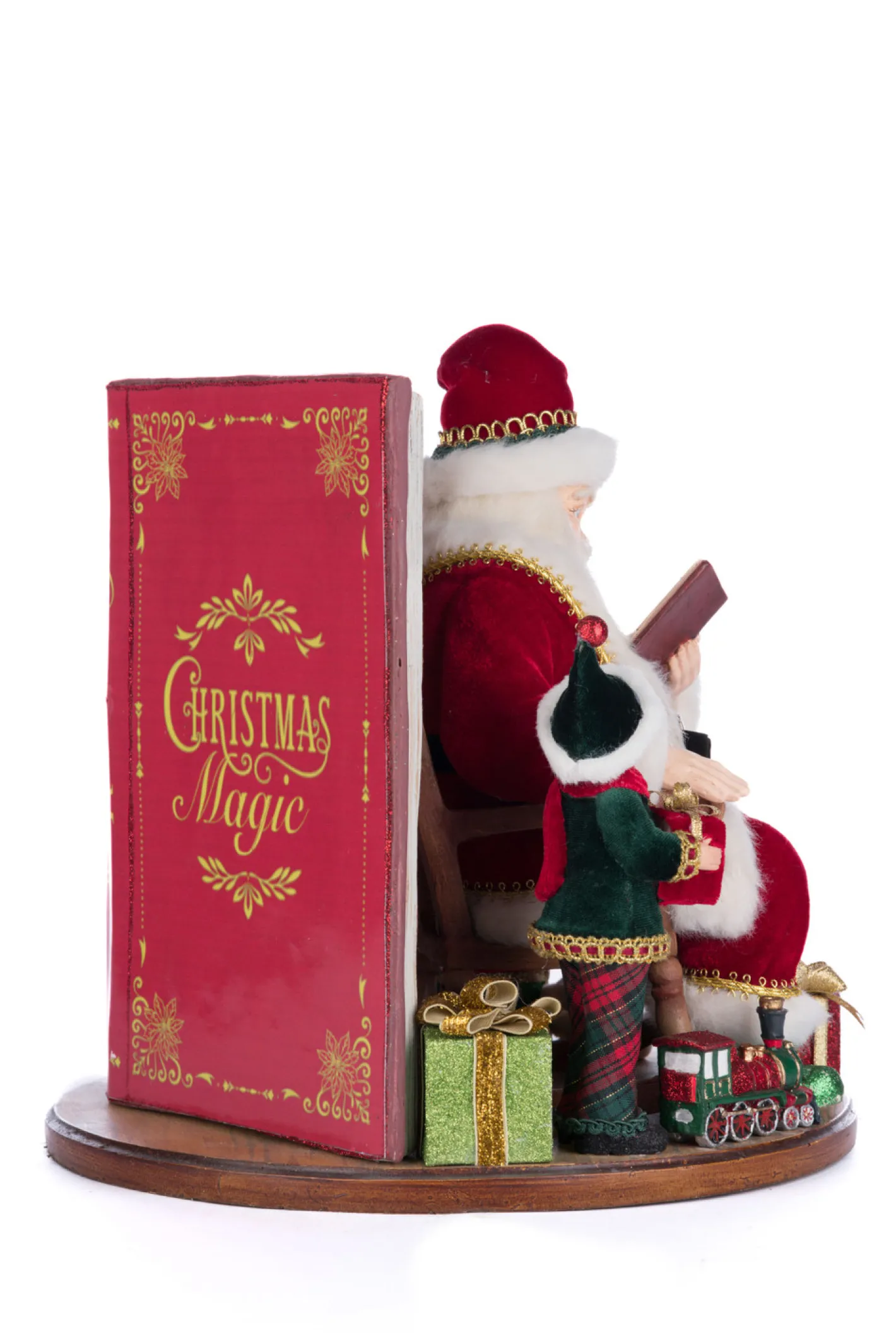 Katherines Collection Katherine's Collection 11" Magic Of Christmas Tabletop Book Christmas Decoration 28-428326 Online