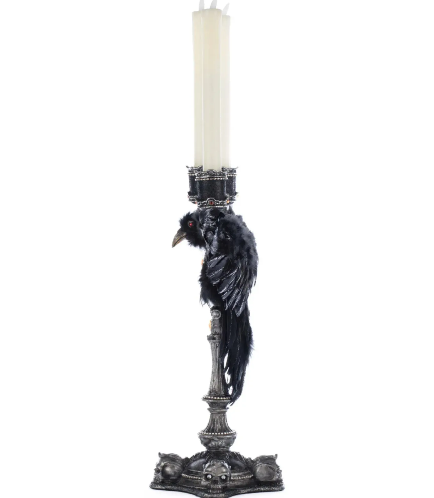 Katherines Collection Katherine's Collection 17" Macabre Crow Candelabra Halloween Decoration 28-528618 Online