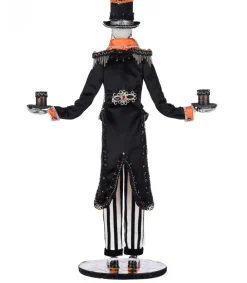 Katherines Collection Katherine's Collection 22.5" Macabre Skeleton Candelabra Halloween Decoration 28-528667 Clearance