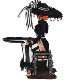 Katherines Collection Katherine's Collection 24.5" Mrs. Macabre with Serving Tray Halloween Decoration 28-528672 Best