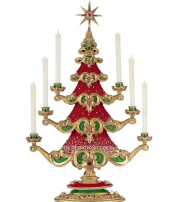 Katherines Collection Katherine's Collection 32.5" Royal Christmas Ball Tree with Candles Decoration 28-528804 Best
