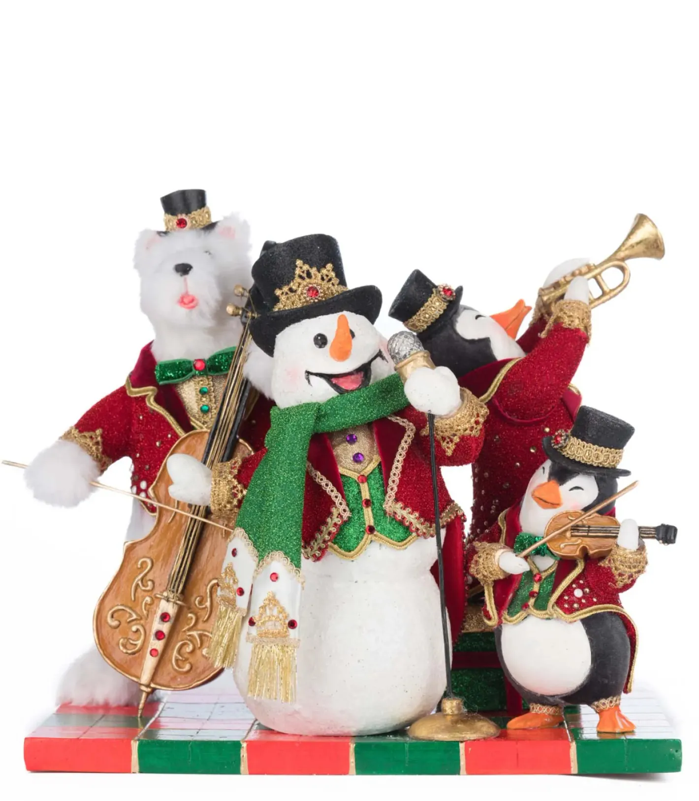 Katherines Collection Katherine's Collection 11.5" Royal Christmas Ball Orchestra Christmas Decoration 28-528811 Discount