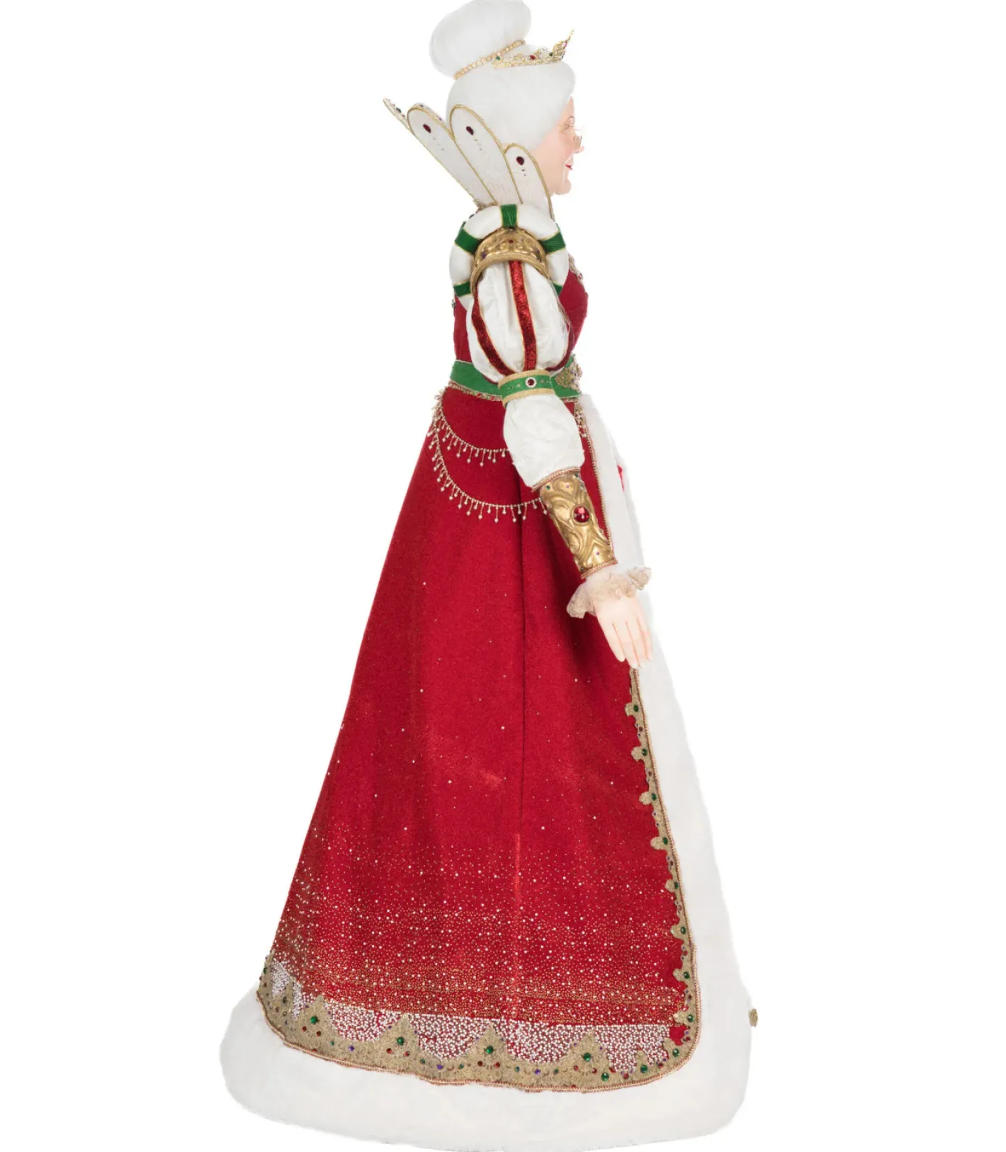 Katherines Collection Katherine's Collection 64" Royal Christmas Ball Queen Noelle Claus Life Size Christmas Decoration 28-528810 Sale