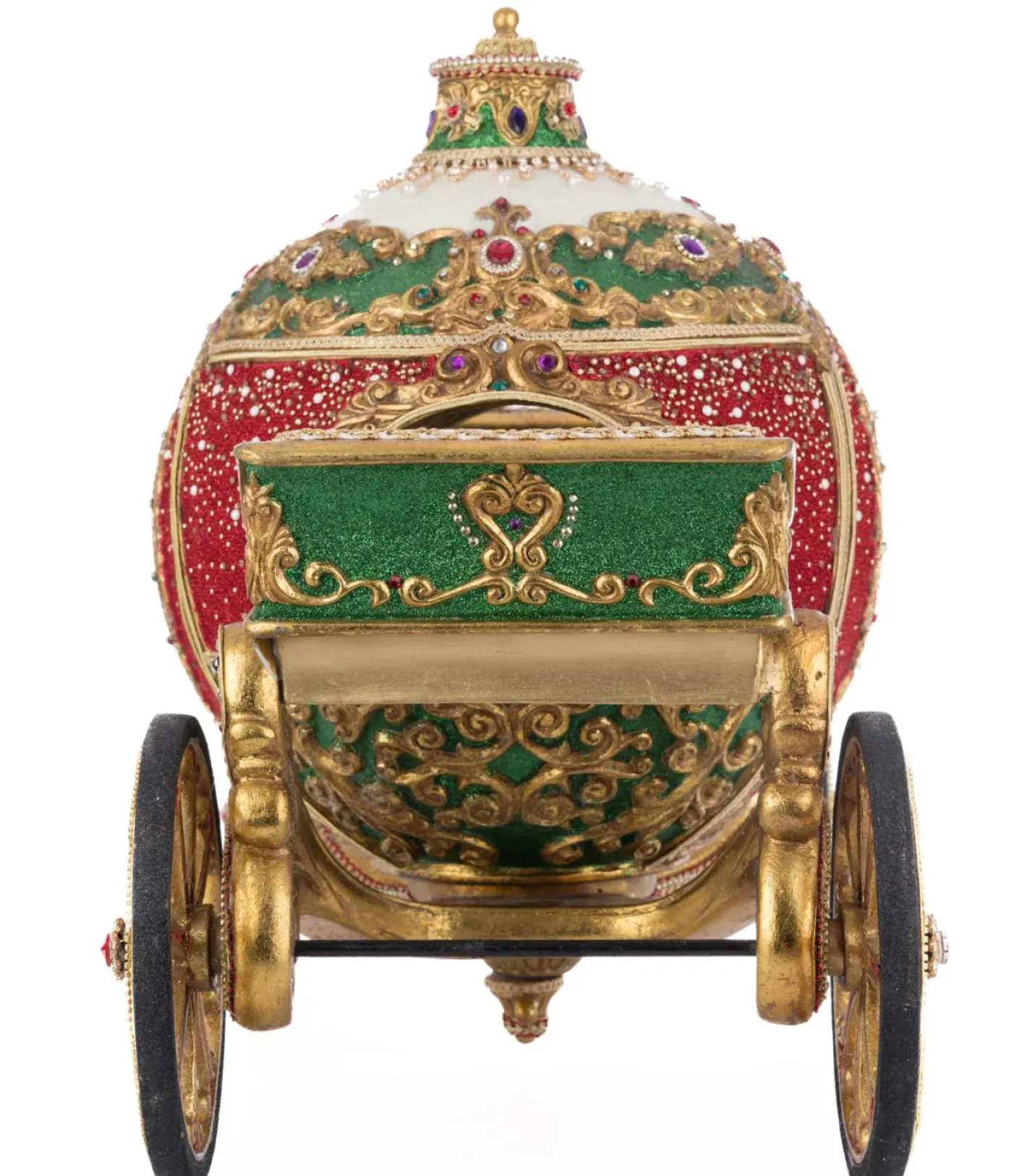 Katherines Collection Katherine's Collection 23" Royal Christmas Ball Ornament Carriage Decoration 28-528802 Best