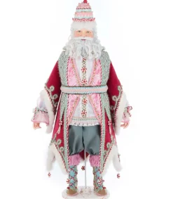 Katherines Collection Katherine's Collection 36" Sweet Delights Kris Kringleberry Santa Doll Christmas Decoration 28-528718 Discount