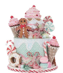 Katherines Collection Katherine's Collection 14.5" Sweet Delights Christmas Tree Topper 28-528728 Clearance