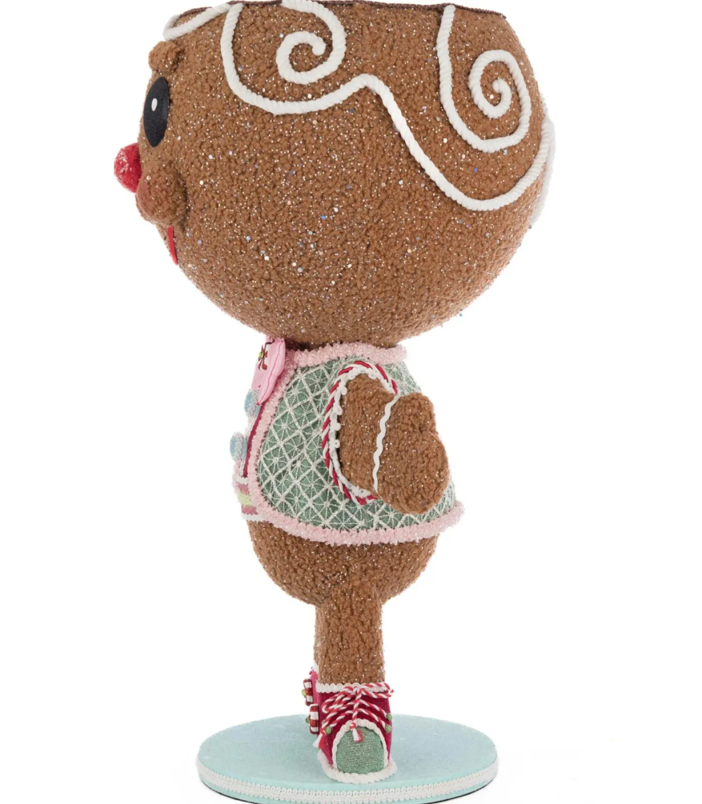 Katherines Collection Katherine's Collection 23.5" Sweet Delights Stick E. Sweet Gingerbread Boy Candy Container 28-528737 Discount