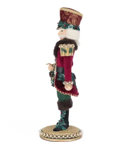 Katherines Collection Katherine's Collection 18.5" Winter Balsam and Berry General James Juniper Nutcracker Figure 28-528792 Outlet