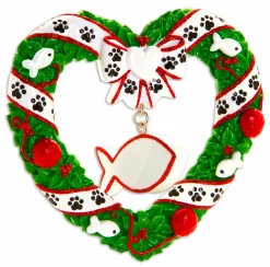 Polar X Kitty's First Christmas Wreath Personalized Christmas Ornament OR1613 New