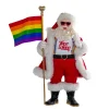 Kurt Adler 10" Fabriché Pride Santa Christmas Figure FA0179 Sale
