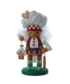 Kurt Adler 10" Hollywood Nutcrackers Gingerbread Baker Boy Nutcracker HA0712 Hot