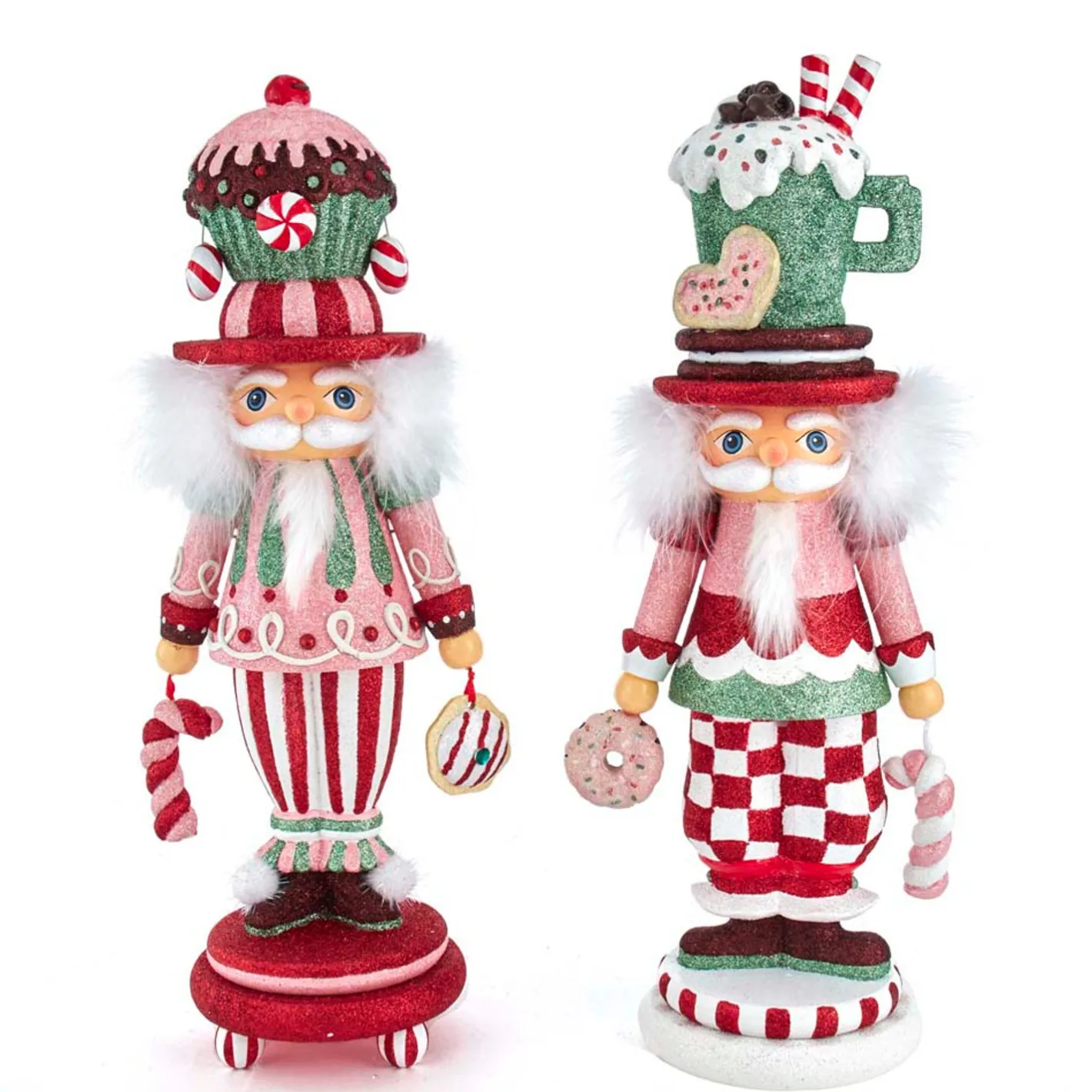Kurt Adler 16.5" Hollywood Nutcrackers Candy Pattern Nutcrackers HA0515 Online