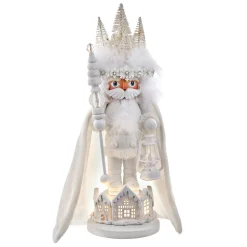 Kurt Adler 15" Hollywood Nutcrackers White Winter LED Hat Nutcracker HA0658 Online
