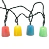 Kurt Adler 9' Multicolor Gumdrop Christmas Light Strand UL4390 Discount