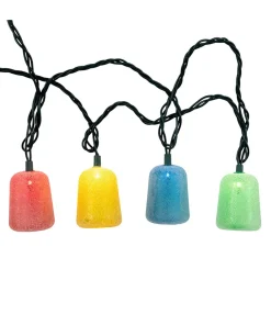 Kurt Adler 9' Multicolor Gumdrop Christmas Light Strand UL4390 Discount