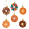 Kurt Adler 3" Noble Gems Glass Bagel Ornaments NB1846 Best