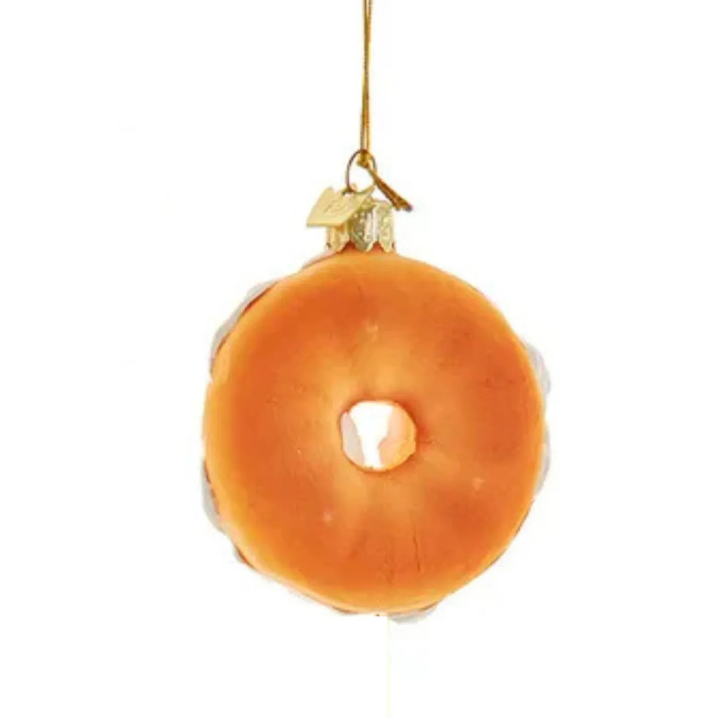 Kurt Adler 3" Noble Gems Glass Bagel Ornaments NB1846 Best