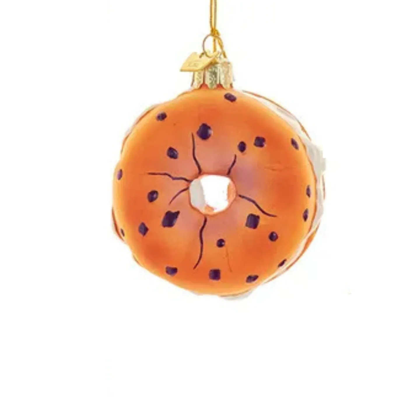 Kurt Adler 3" Noble Gems Glass Bagel Ornaments NB1846 Best