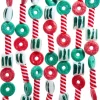 Kurt Adler 6' Red and Green Peppermint Candy Christmas Tree Garland D4574 Outlet